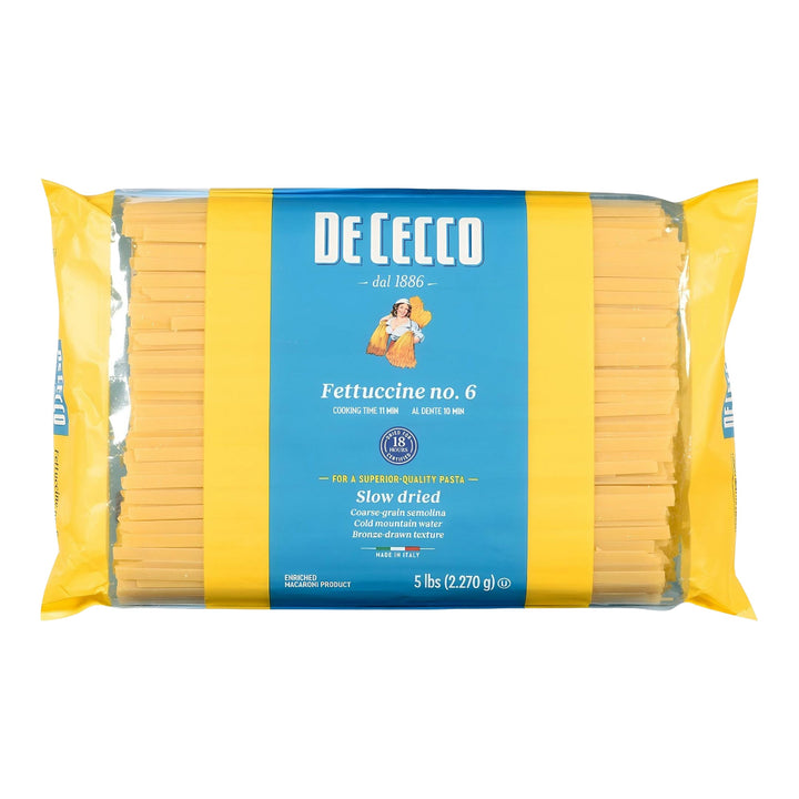 De Cecco Fettuccine - 4 x 2.27 kg - Grocery and Food Items - Canadian Distribution
