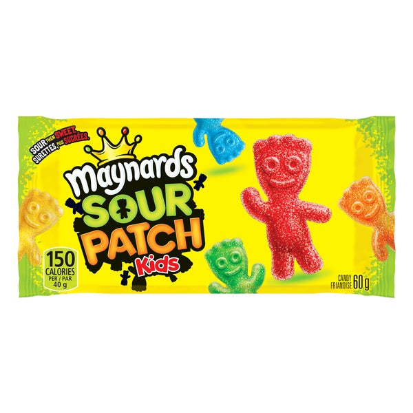 Sour Patch Kids Candy - 72 × 60 g - Maynards - Canadian Distribution