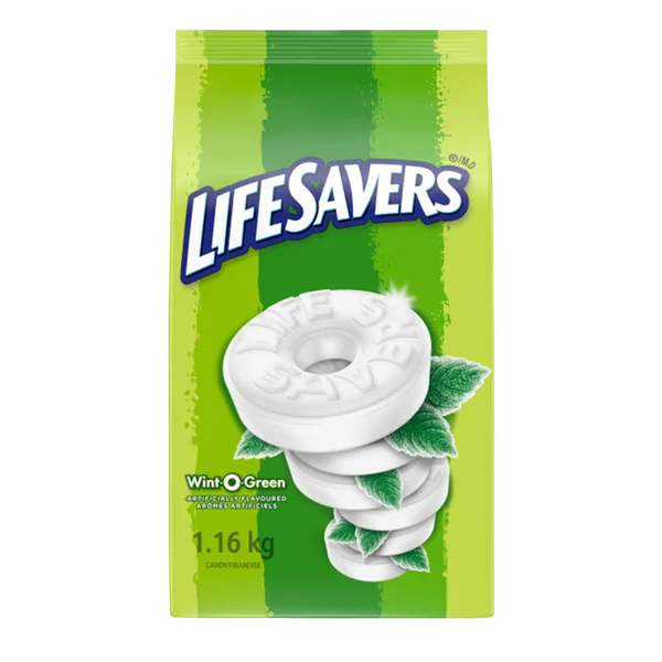 Wint-O-Green - 4 x 1.16 kg - Lifesavers - Canadian Distribution
