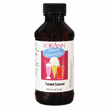 Toasted Coconut Flavor - 4 oz. - Ice Cream and Beverage Flavors - LorAnn Oils - Canadian Distribution