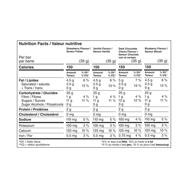 Yogurt Bars - 160 x 31 g - Quaker - Canadian Distribution - Ships Free Within Canada on Orders Above CAD $199