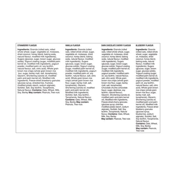 Yogurt Bars - 160 x 31 g - Quaker - Canadian Distribution - Ships Free Within Canada on Orders Above CAD $199