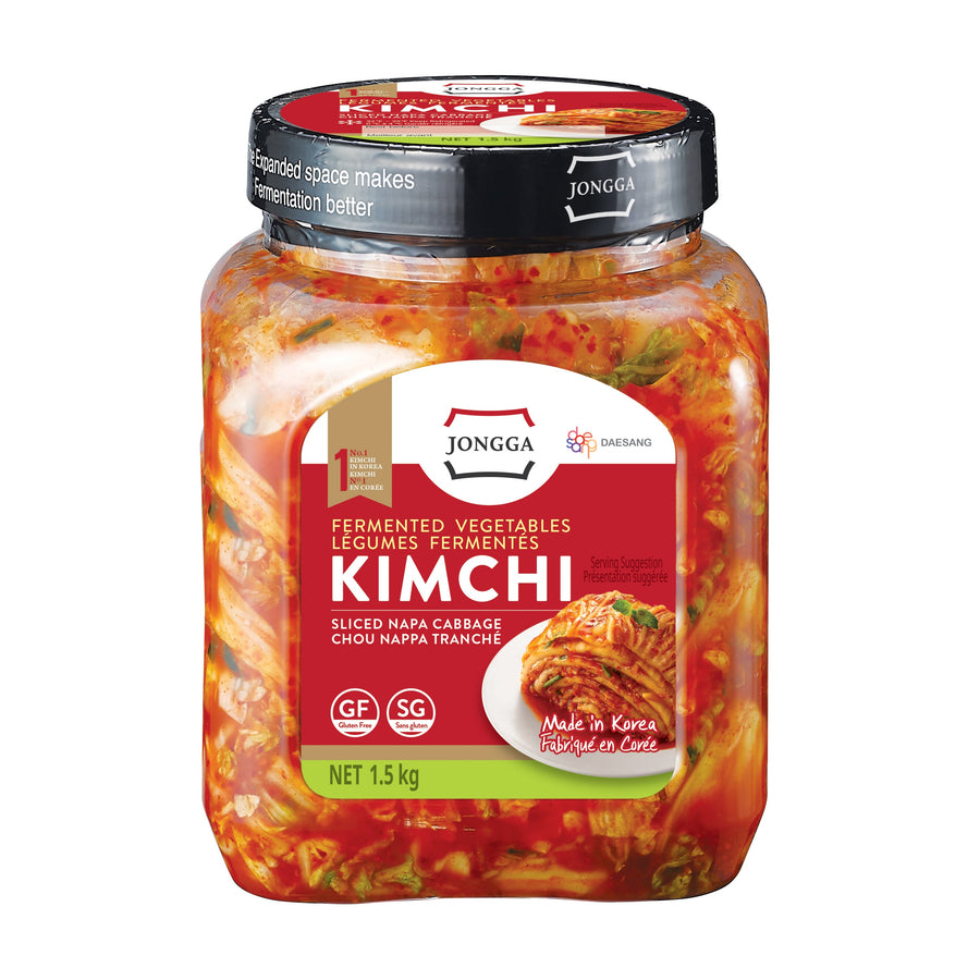 Jongga Kimchi - 4 x 1.5 kg - Grocery and Food Items - Canadian Distribution
