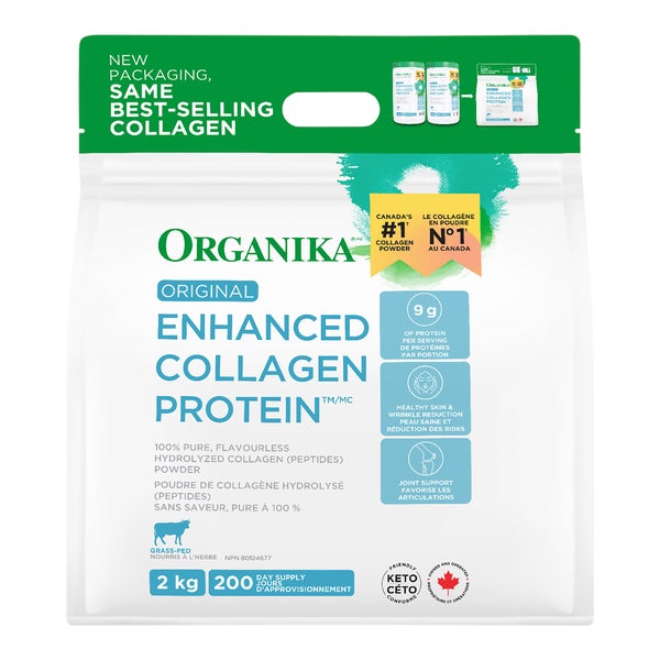 Enhanced Collagen - 2kg - Organika - Health and Wellness - Canadian Distribution