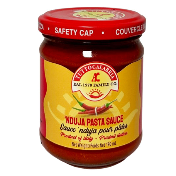 TUTTO CALABRIA - NDUJA SAUCE 12x190ML