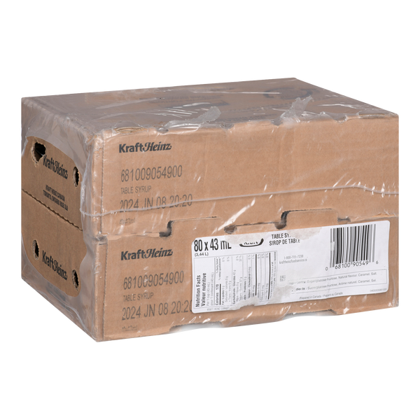 Sirop de table Kraft - 320 x 43 ml - Épicerie et produits alimentaires - Distribution canadienne - Livraison gratuite au Canada pour les commandes de plus de 199 $ CA