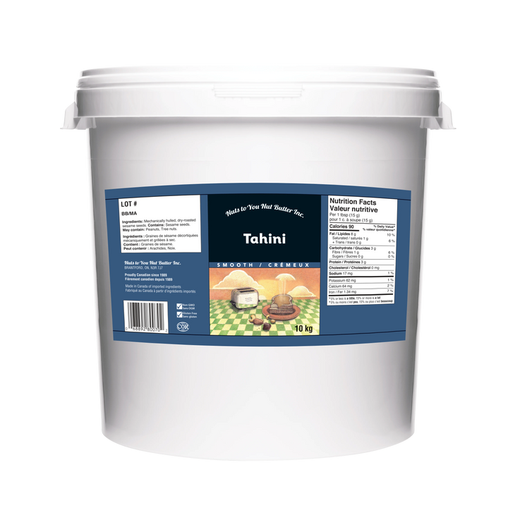 Nuts To You Nut Butter Tahini - 2 x 10 kg - Grocery and Food Items - Canadian Distribution