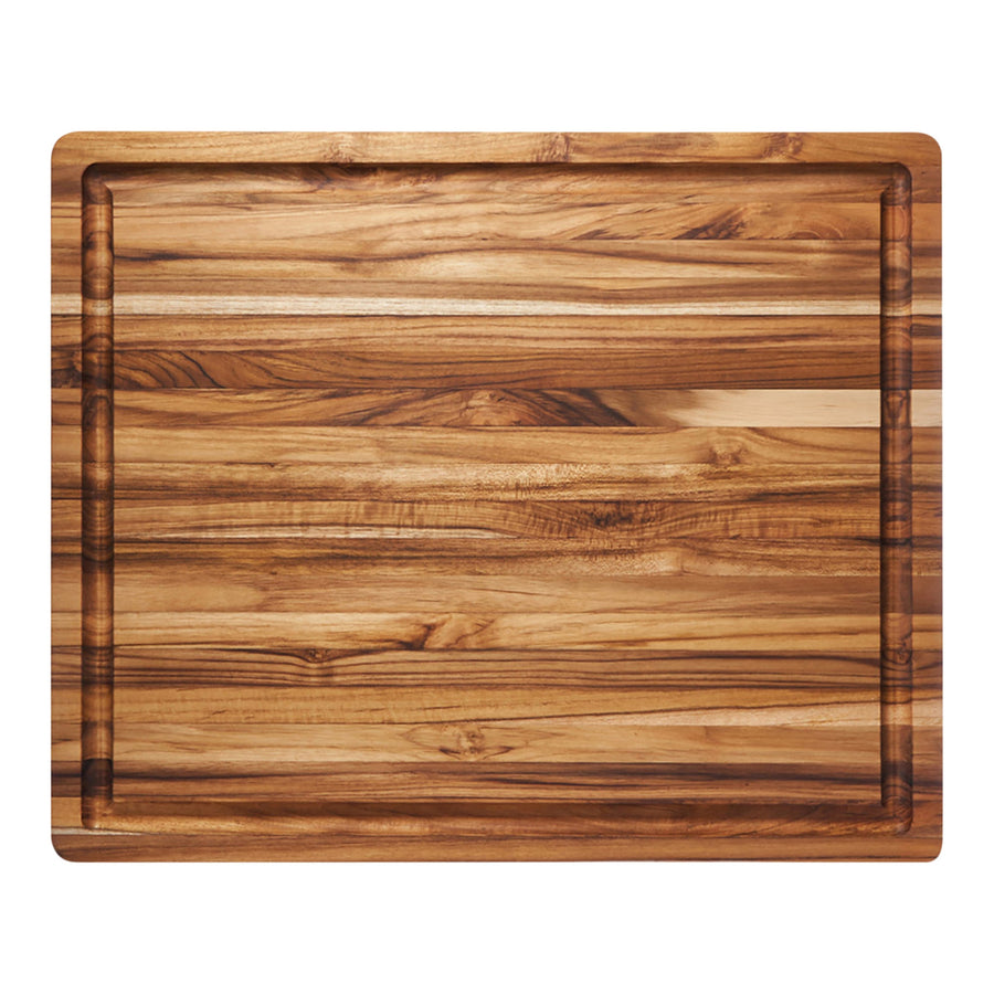 Teakhaus - 58.42 cm x 48.26 cm (23 in x 19 in) - Reversible Cutting Board - Restaurant Equipment and Smallwares - Canadian Distribution