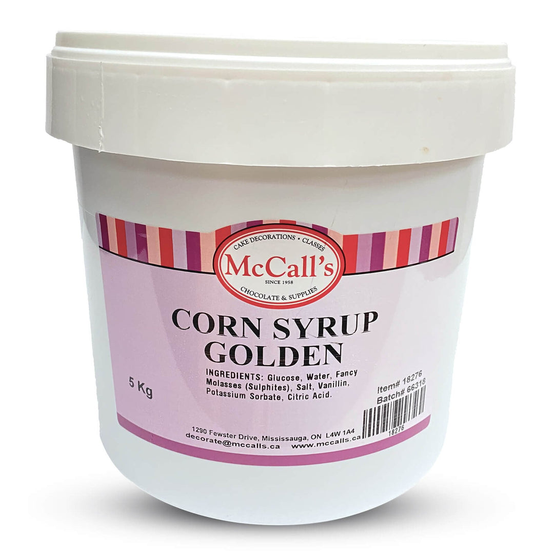 Golden Corn Syrup | 1 x 5 kg | Baking Mixes and Ingredients | Canadian Distribution