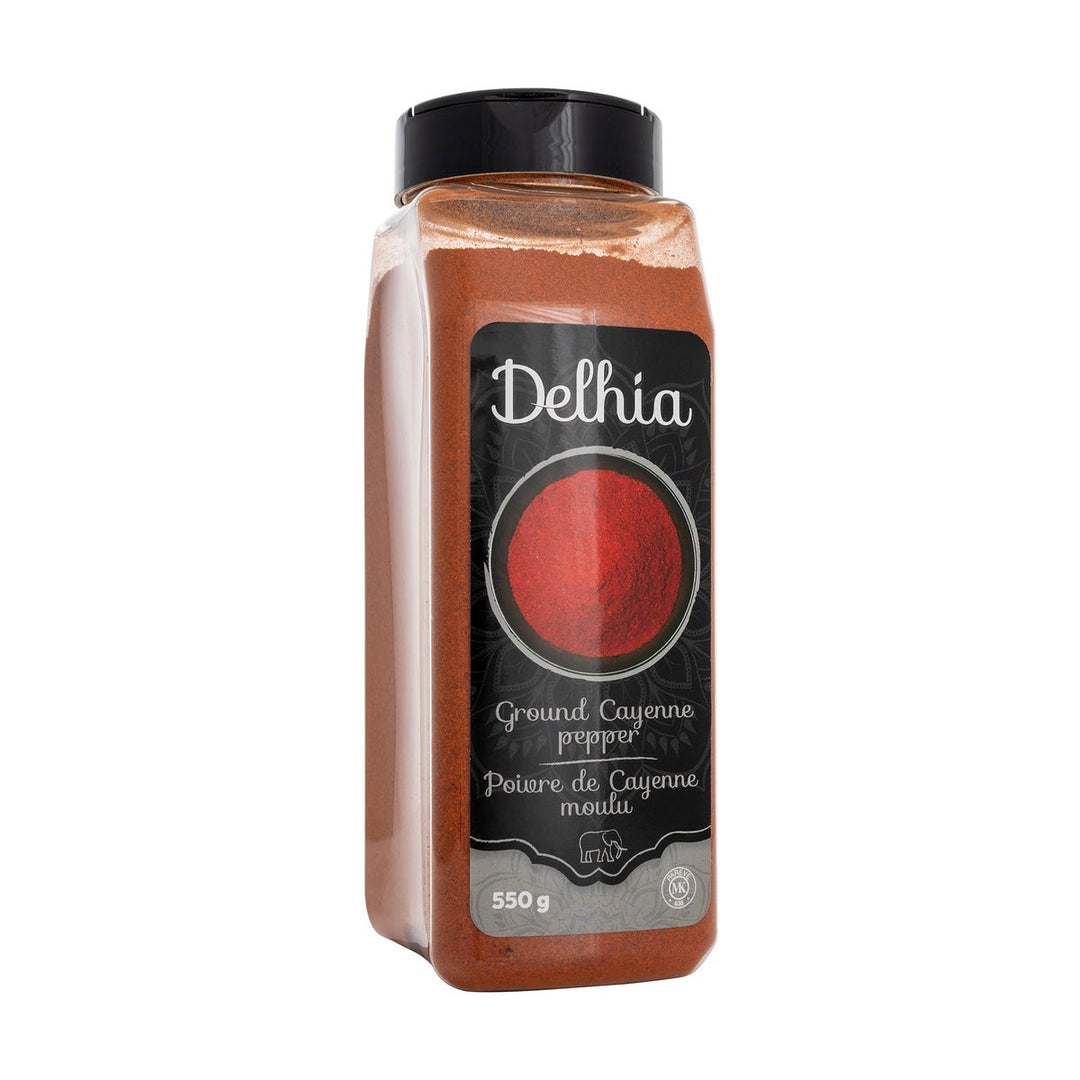 Delhia Ground Cayenne Pepper - 4 x 550 g - Grocery and Food Items - Canadian Distribution