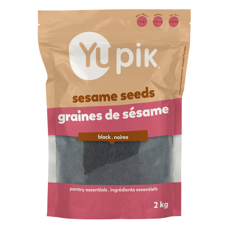 Yupik Black Sesame Seeds - 4 x 2 kg - Grocery and Food Items - Canadian Distribution