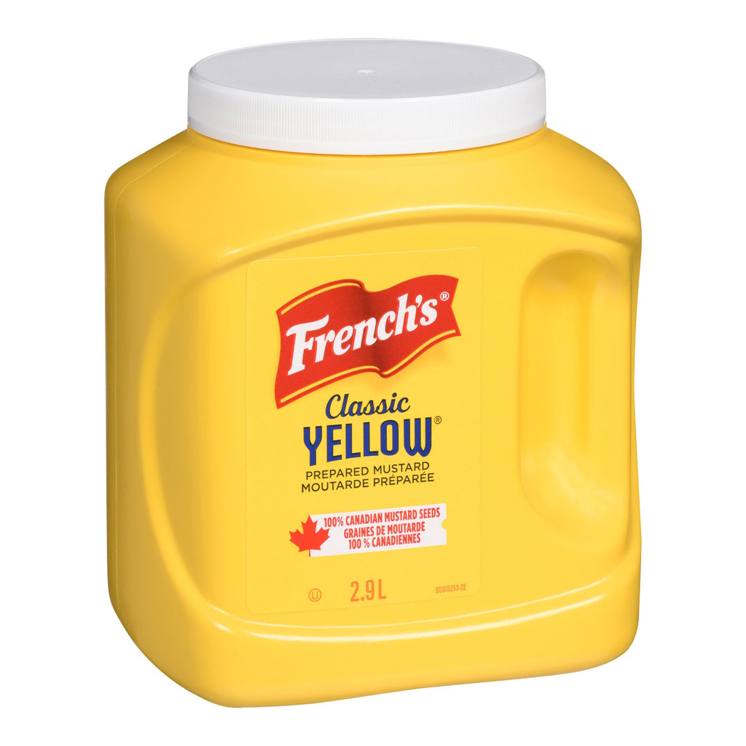 French’s Yellow Mustard - 4 x 2.9 L - Grocery and Food Items - Canadian Distribution