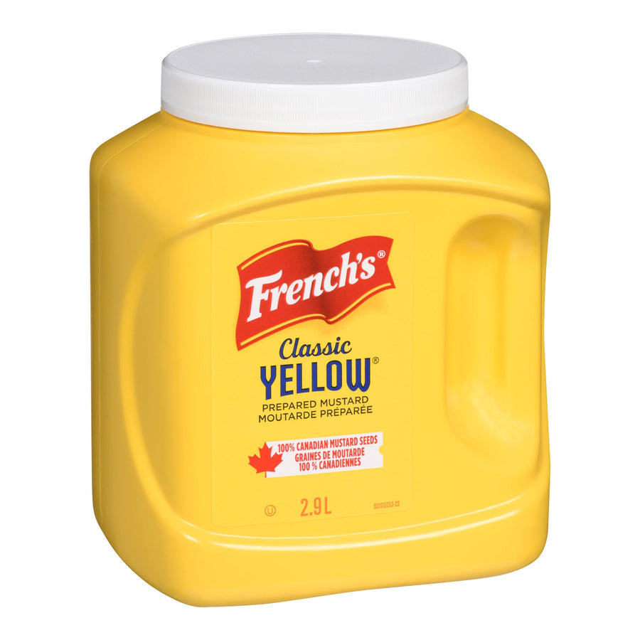 French’s Yellow Mustard - 4 x 2.9 L - Grocery and Food Items - Canadian Distribution