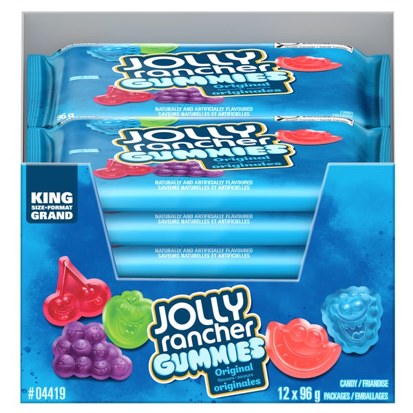 Gummies Original King Size - 48 × 96g - Jolly Rancher - Canadian Distribution
