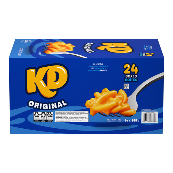 Kraft Dinner - 96 x 200 g - Épicerie et produits alimentaires - Distribution canadienne - Livraison gratuite au Canada pour les commandes de plus de 199 $ CA