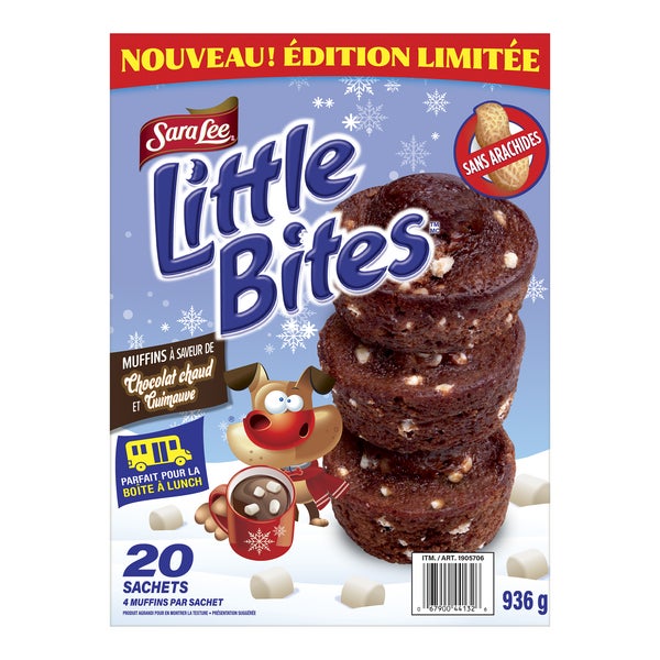 Hot Cocoa - 4 x Packs of 20 - Little Bites - Canadian Distribution