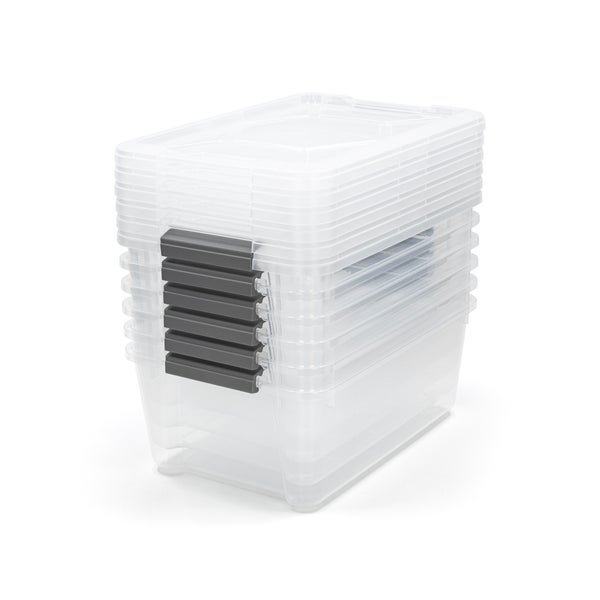 12.2 L Clear Container - Pack of 6 - Accent - Restaurant Foodservice Equipment and Accessories - Canadian Distribution