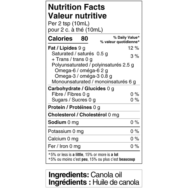 Saporito Canola Oil - 4 x 5 L - Grocery and Food Items - Canadian Distribution - Ships Free Within Canada on Orders Above CAD $199