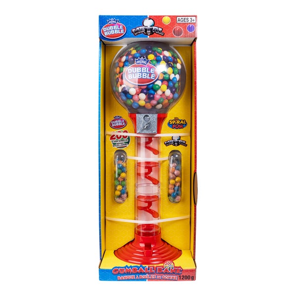 Giant Gumball Machine - 4 x 1.56 kg - Double Bubble - Canadian Distribution