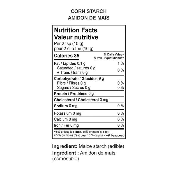 Amidon de maïs Sunar - 4 x 25 kg - Épicerie et produits alimentaires - Distribution canadienne - Livraison gratuite au Canada pour les commandes de plus de 199 $ CA