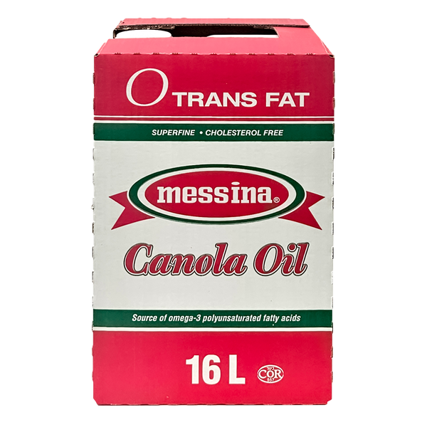Messina Canola Oil - 4 x 16 L - Grocery and Food Items - Canadian Distribution