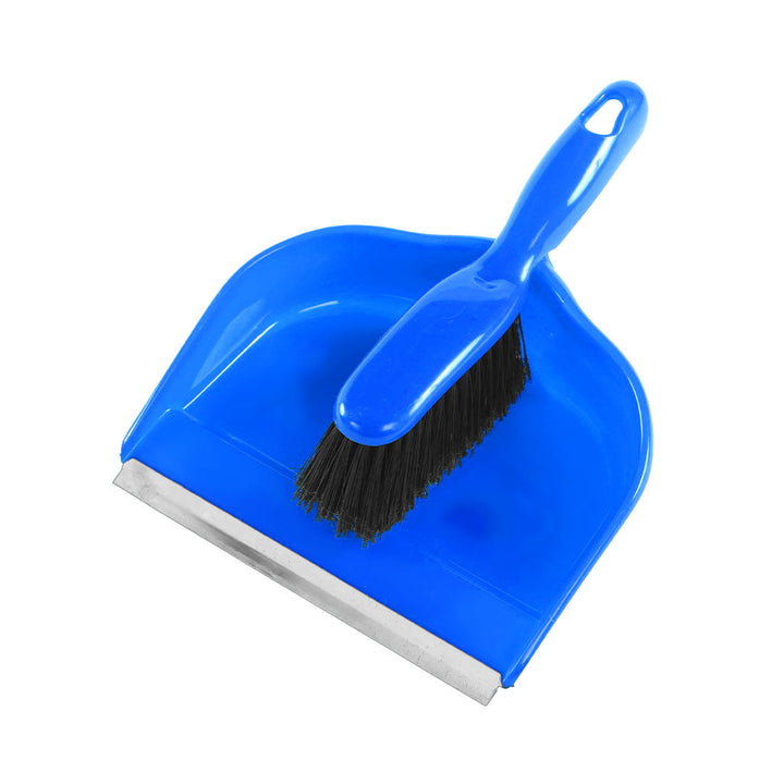 Clip-On Dustpan And Brush Set - Sold By The Case