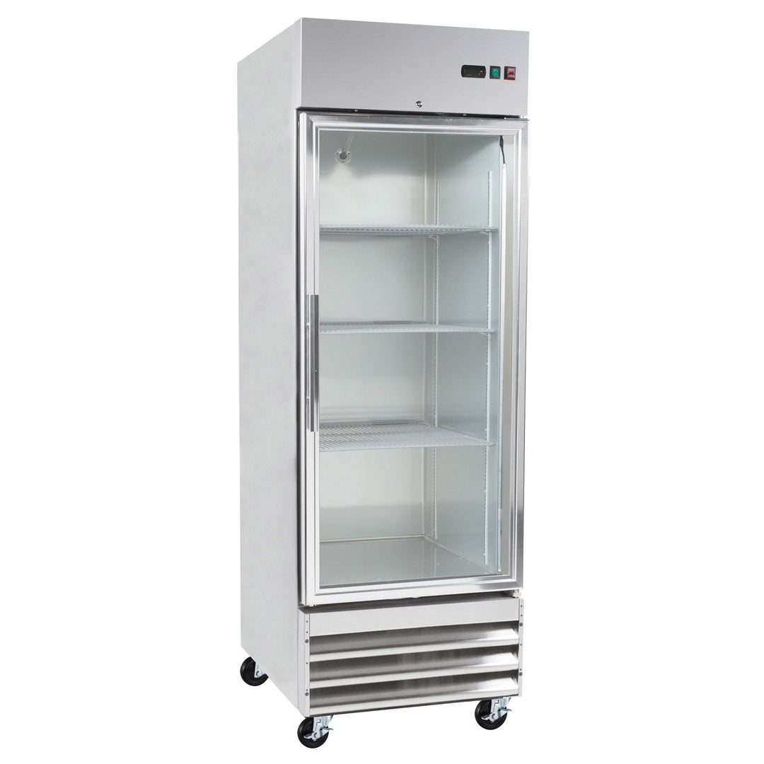 Eurodib - 23 ft³ Reach-In Glass Door Refrigerator - Restaurant Equipment and Smallwares - Canadian Distribution
