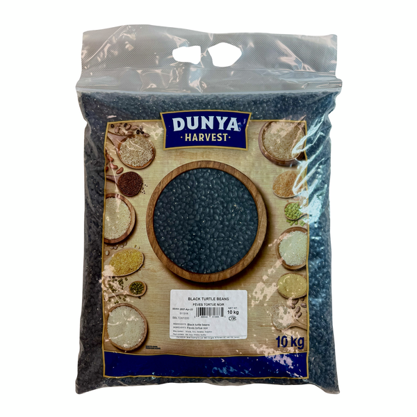 Dunya Harvest Black Turtle Beans - 4 x 10 kg - Grocery and Food Items - Canadian Distribution