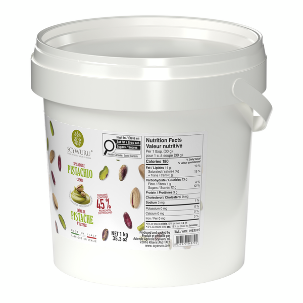 Crème de pistache Scyavuru - 4 x 1 kg - Épicerie et produits alimentaires - Distribution canadienne - Livraison gratuite au Canada pour les commandes de plus de 199 $ CA