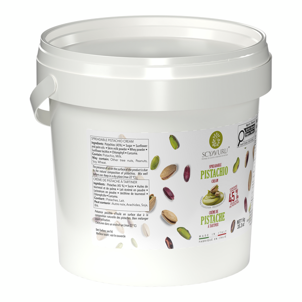 Crème de pistache Scyavuru - 4 x 1 kg - Épicerie et produits alimentaires - Distribution canadienne - Livraison gratuite au Canada pour les commandes de plus de 199 $ CA