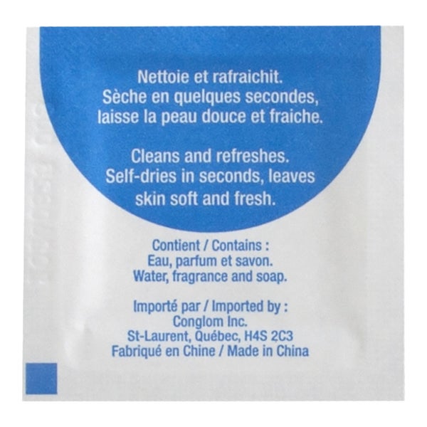 Suave Moist Towelette - Pack of 1000  - Disposables, Restaurant Packaging and Take-Out Supplies - Canadian Distribution - Ships Free Within Canada on Orders Above CAD $199