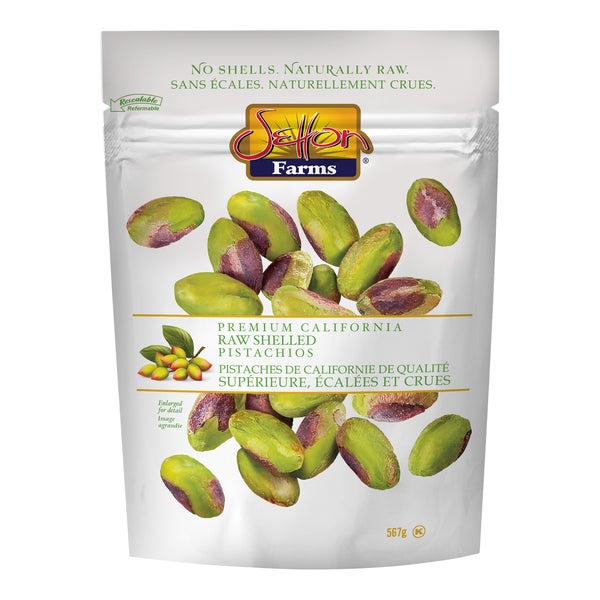Raw Pistachios - 4 x 567 g - Setton - Canadian Distribution