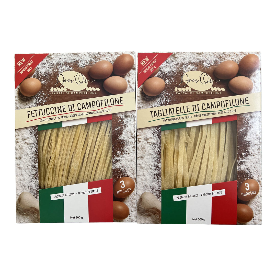 Deci’Ova Campofilone Pasta - 16 × 250 g - Grocery and Food Items - Canadian Distribution