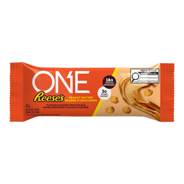 One Protein Bar - 48 x 60 g - Reese - Canadian Distribution - Ships Free Within Canada on Orders Above CAD $199