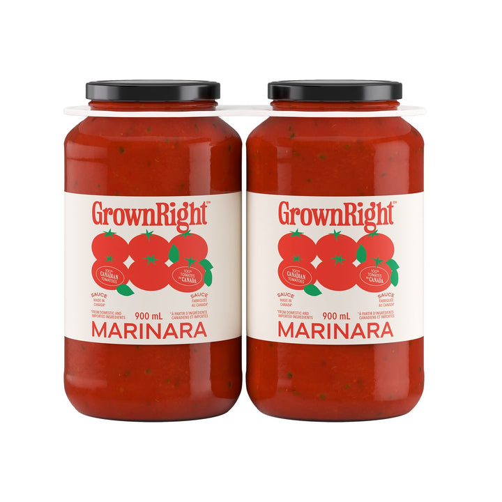 Grown Right Marinara - 8 × 900 mL - Grocery and Food Items - Canadian Distribution
