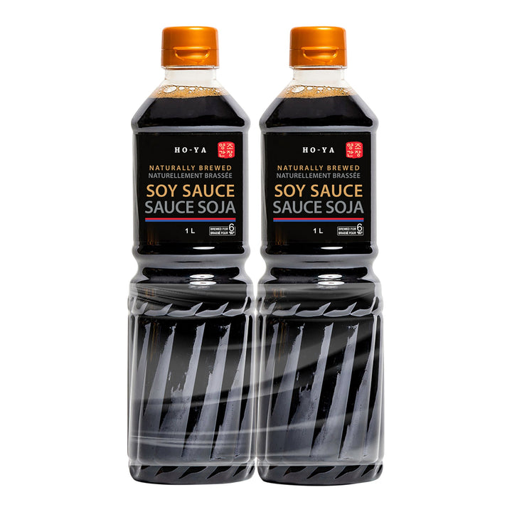 Hoya Soy Sauce - 8 × 1 L - Grocery and Food Items - Canadian Distribution