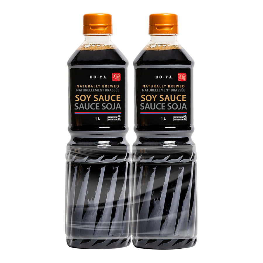 Hoya Soy Sauce - 8 × 1 L - Grocery and Food Items - Canadian Distribution