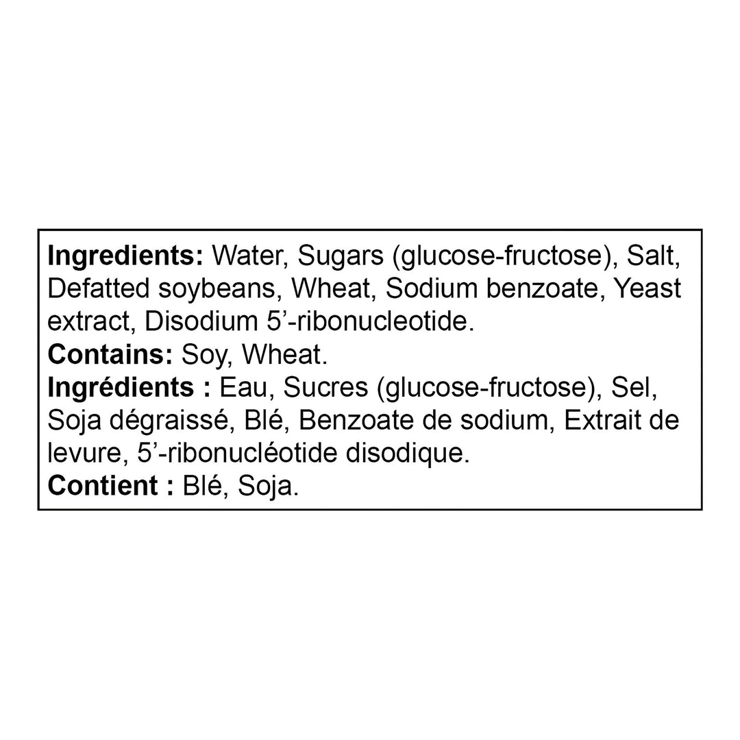 Hoya Soy Sauce - 8 × 1 L - Grocery and Food Items - Canadian Distribution - Ships Free Within Canada on Orders Above CAD $199