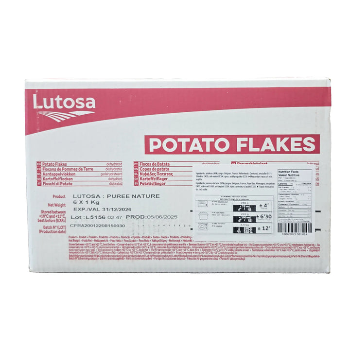 Lutosa Potato Flakes - 12 x 1 kg - Grocery and Food Items - Canadian Distribution