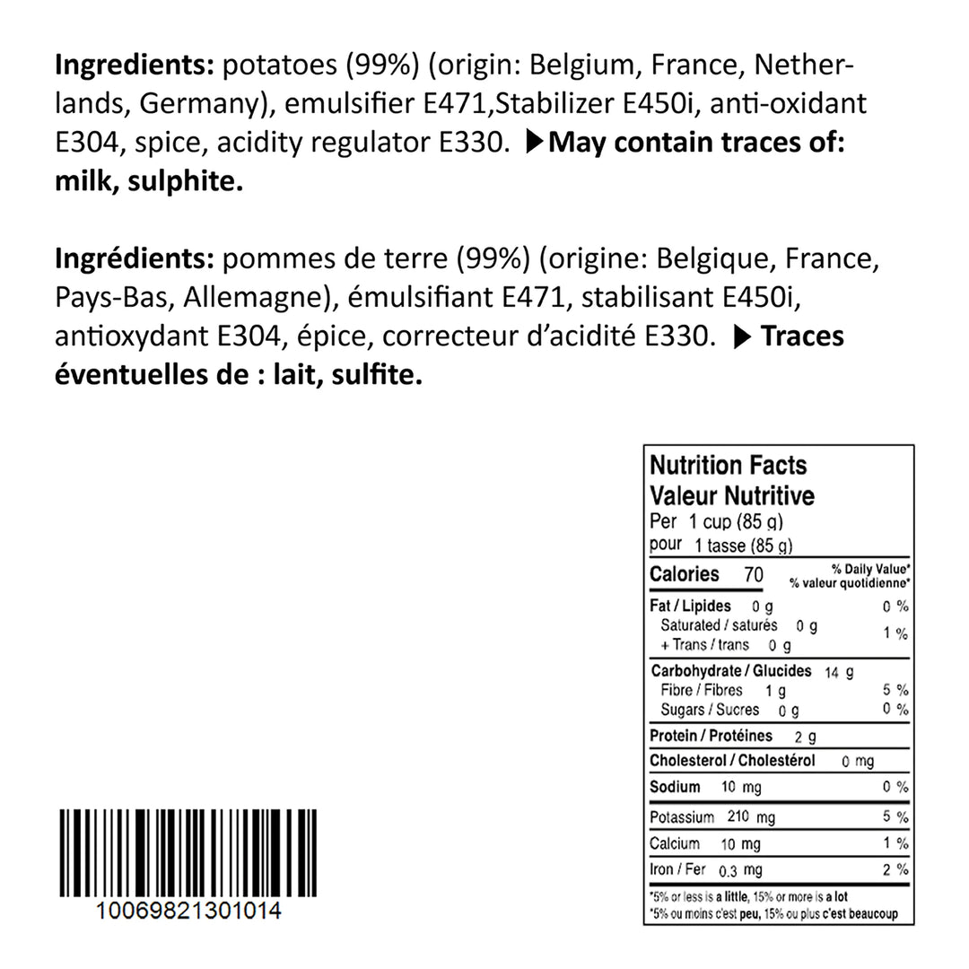 Lutosa Potato Flakes - 12 x 1 kg - Grocery and Food Items - Canadian Distribution - Ships Free Within Canada on Orders Above CAD $199