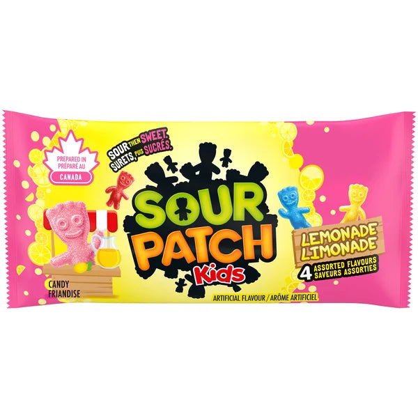 Lemonade - 72 × 60 g - Sour Patch Kids - Canadian Distribution