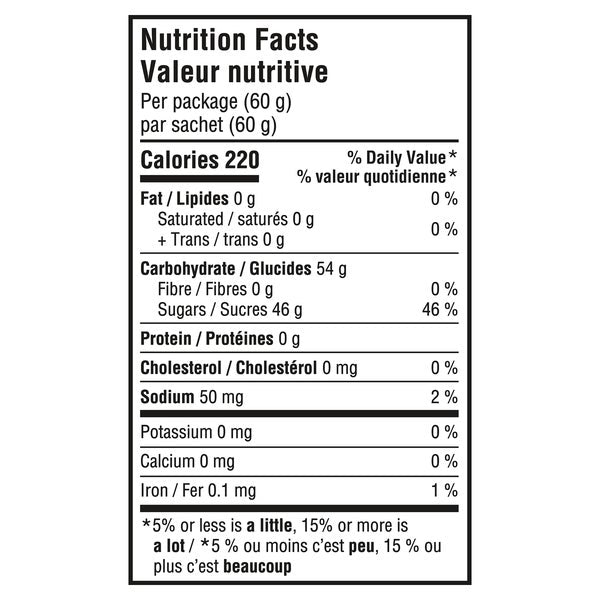 Limonade - 72 × 60 g - Sour Patch Kids - Distribution canadienne - Livraison gratuite au Canada pour les commandes de plus de 199 $ CA