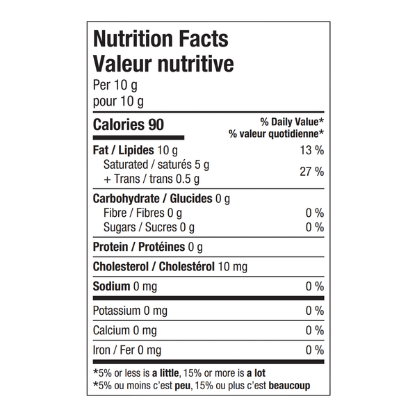 Suif de bœuf pur Jackie's - 4 x 3,5 kg - Épicerie et produits alimentaires - Distribution canadienne - Livraison gratuite au Canada pour les commandes de plus de 199 $ CA