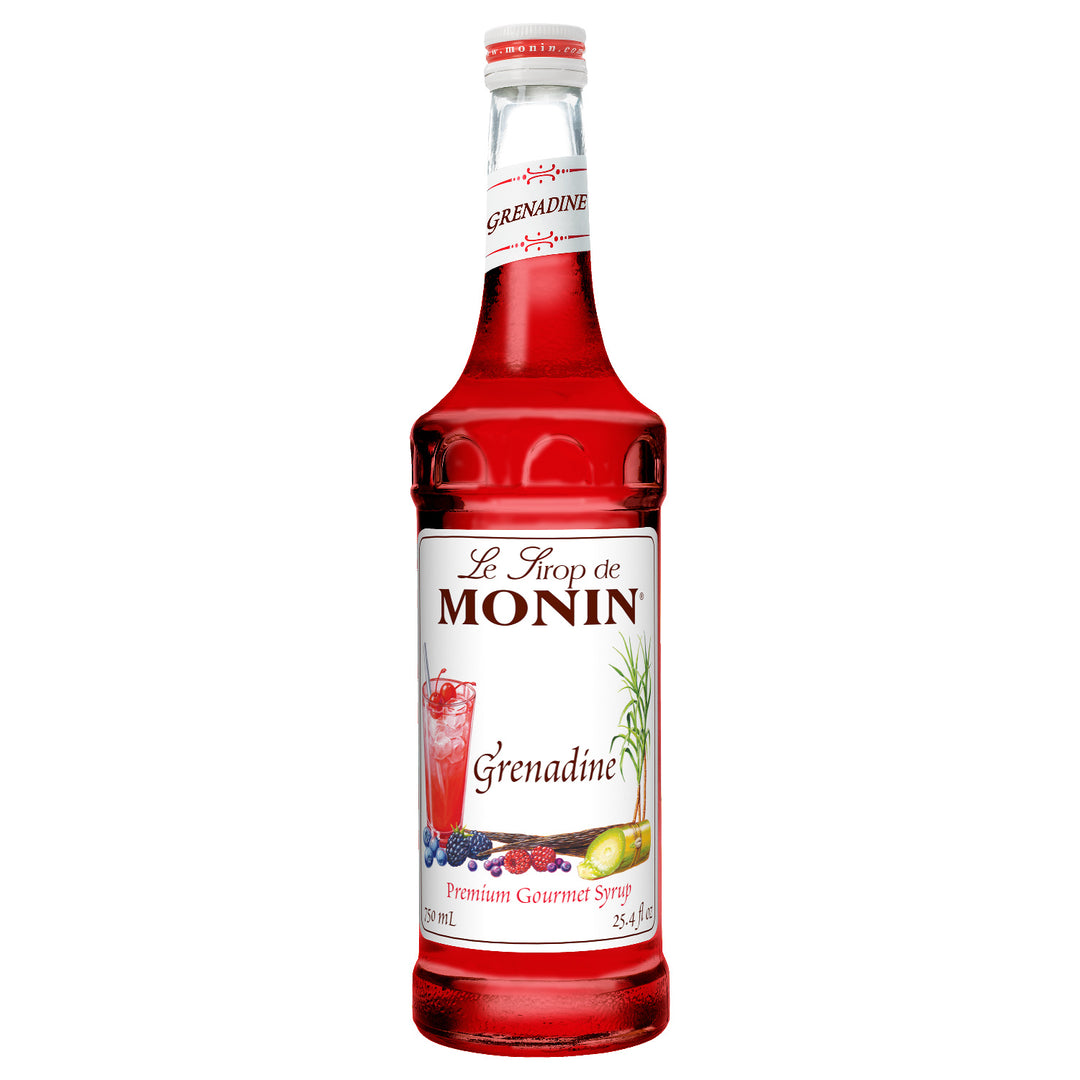 Syrup Grenadine - 12 x 750 mL - Monin - Restaurant and Foodservice Ingredients - Canadian Distribution