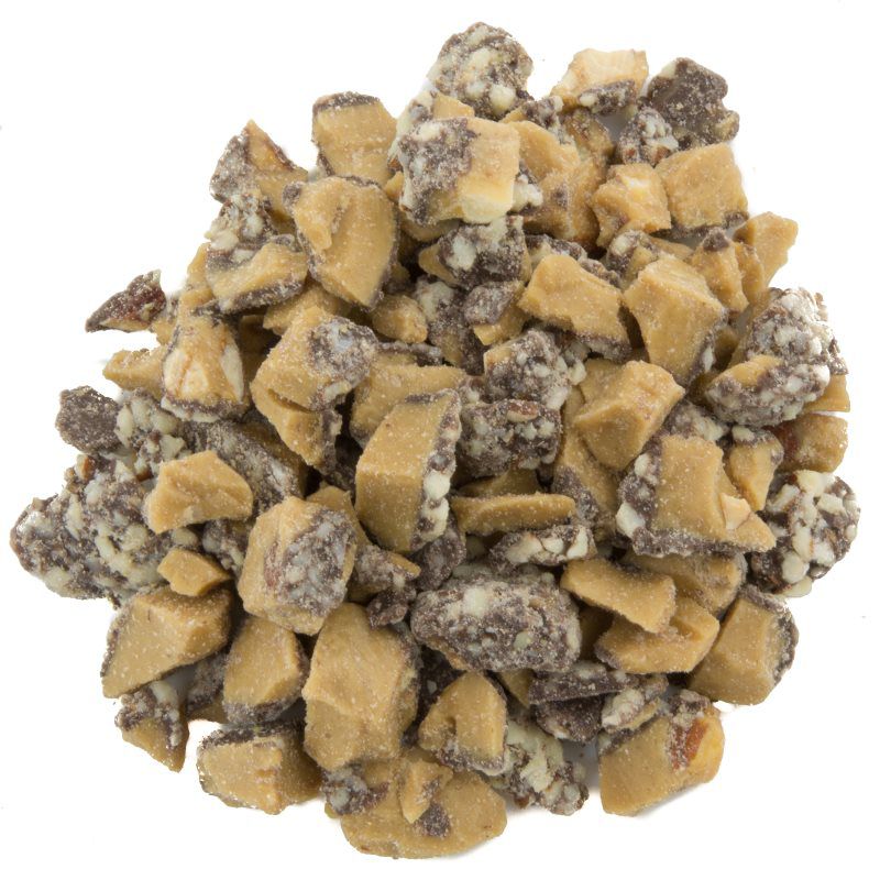 Brown & Haley Almond Roca Candy Toppings | TR Toppers A430-100 | Premium Dessert Toppings, Mix-Ins and Inclusions | Canadian Distribution