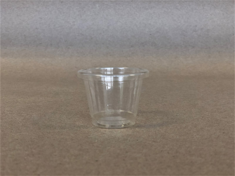 1oz. Sampling/Shooter Cup Clear PLA  3000cs BPI