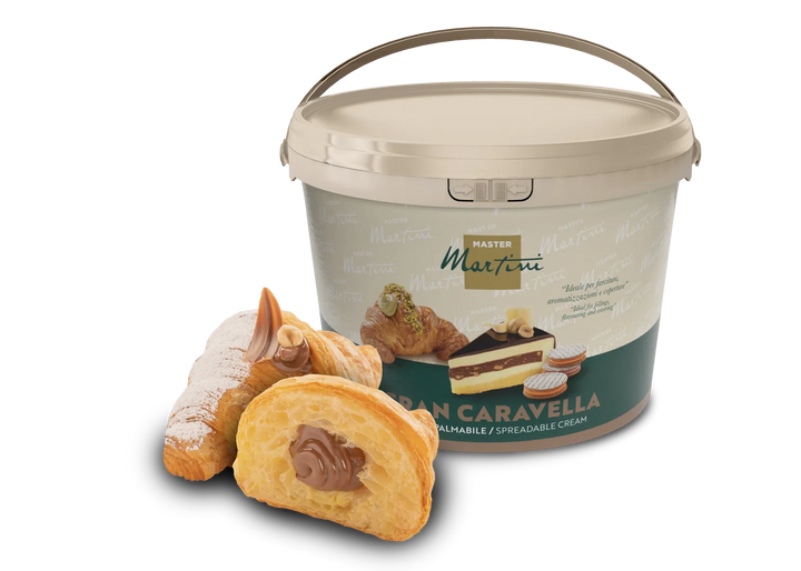 Smooth Hazelnut Filling - 5 KG Bucket - Canadian Distributor