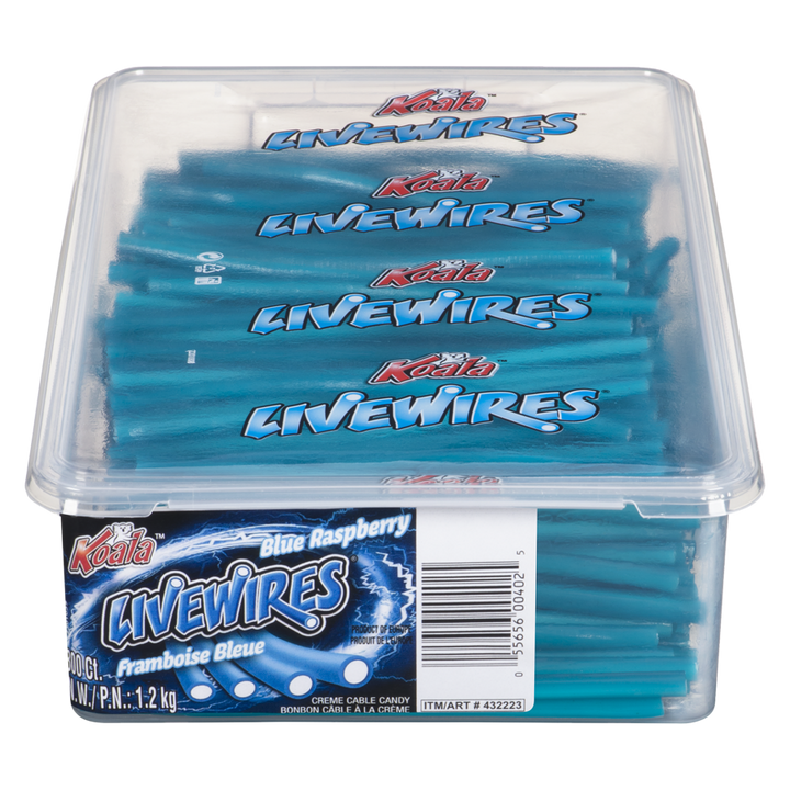 Livewires - Livewires Creme Cable Candy Blue Raspberry - 300 each - Canadian Distribution