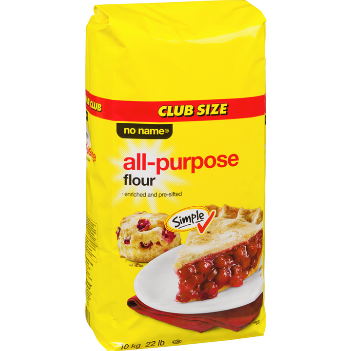 No Name - All-Purpose Flour - 10 kg - Canadian Distribution