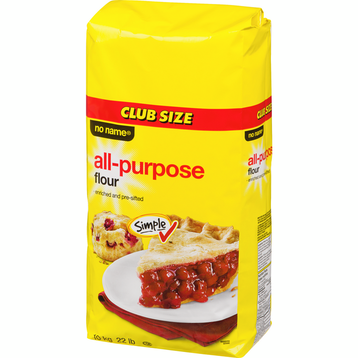 No Name - All-Purpose Flour - 10 kg - Canadian Distribution